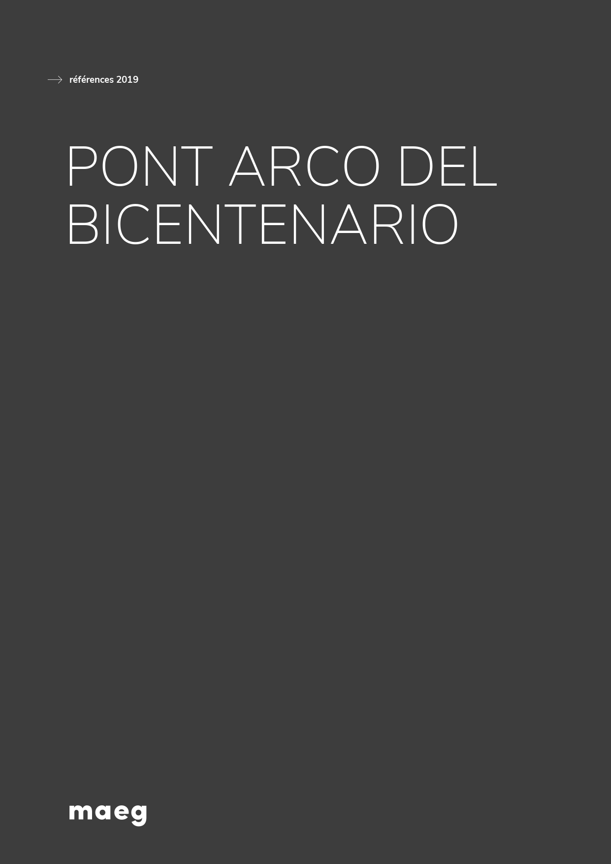 Arco del bicentenario bridge